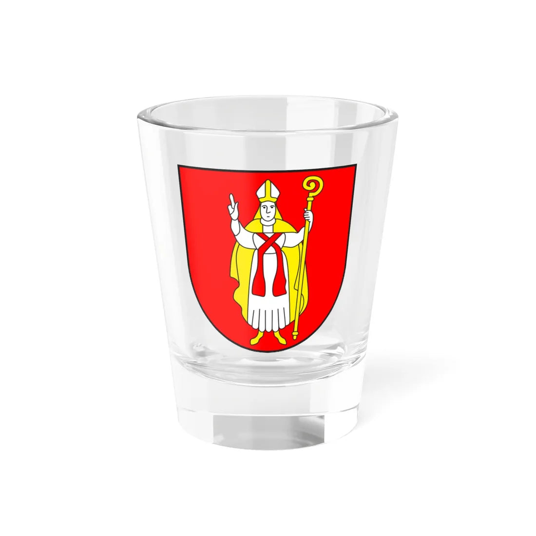 Tenna wappen (Switzerland) (Coat of Arms) Shot Glass 1.5oz 1.5oz - Go Mug Yourself