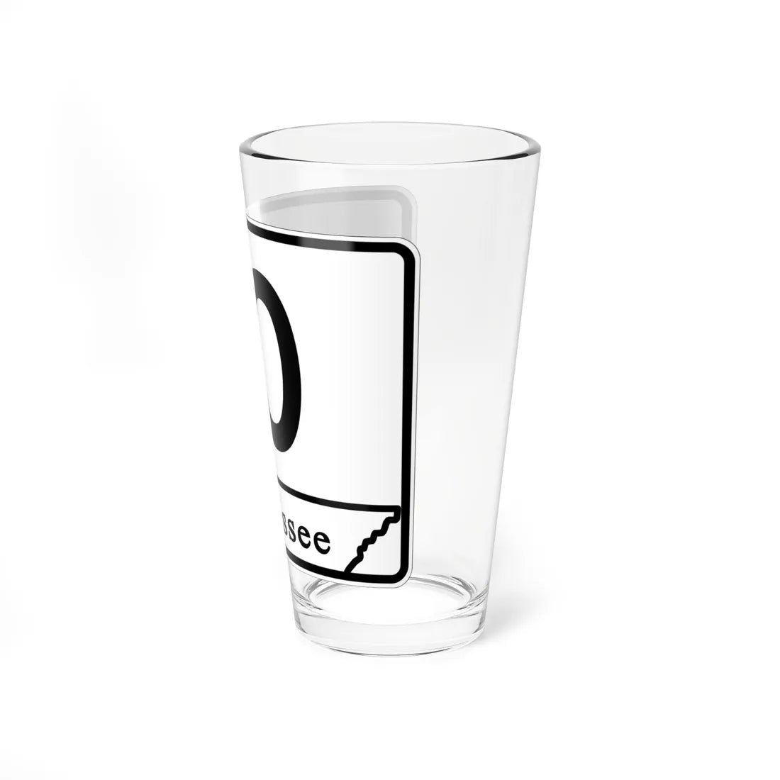 Tennessee 10 (Tennessee) (Road Sign) Pint Glass 16oz - Go Mug Yourself