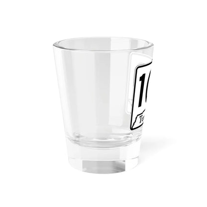 Tennessee 100 (Tennessee) (Road Sign) Shot Glass 1.5oz - Go Mug Yourself