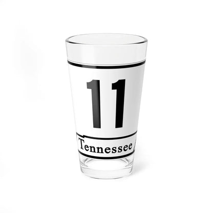 Tennessee 11 (Tennessee) (Road Sign) Pint Glass 16oz 16oz - Go Mug Yourself