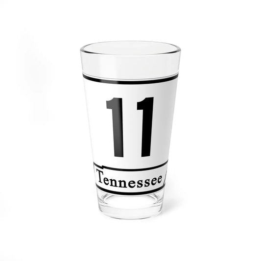 Tennessee 11 (Tennessee) (Road Sign) Pint Glass 16oz 16oz - Go Mug Yourself