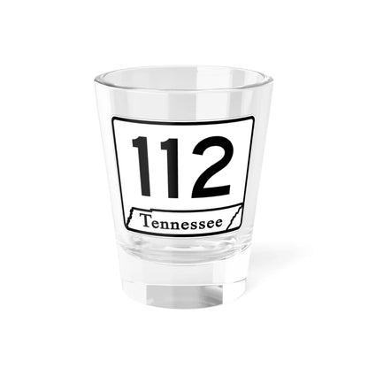 Tennessee 112 (Tennessee) (Road Sign) Shot Glass 1.5oz 1.5oz - Go Mug Yourself