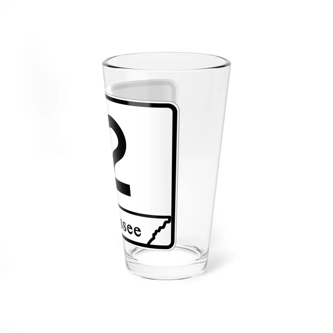 Tennessee 12 (Tennessee) (Road Sign) Pint Glass 16oz - Go Mug Yourself