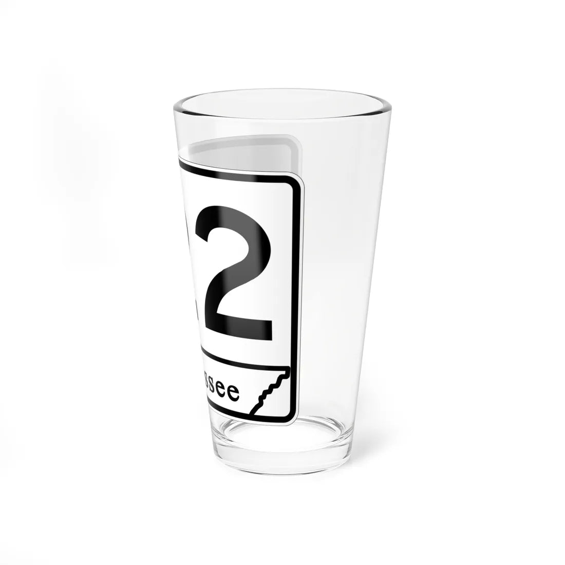 Tennessee 122 (Tennessee) (Road Sign) Pint Glass 16oz - Go Mug Yourself