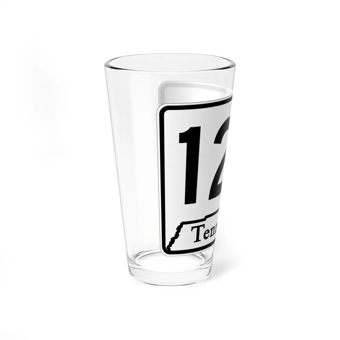 Tennessee 128 (Tennessee) (Road Sign) Pint Glass 16oz - Go Mug Yourself