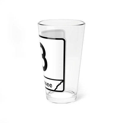 Tennessee 13 (Tennessee) (Road Sign) Pint Glass 16oz - Go Mug Yourself
