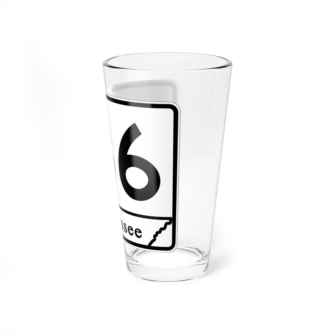 Tennessee 136 (Tennessee) (Road Sign) Pint Glass 16oz - Go Mug Yourself