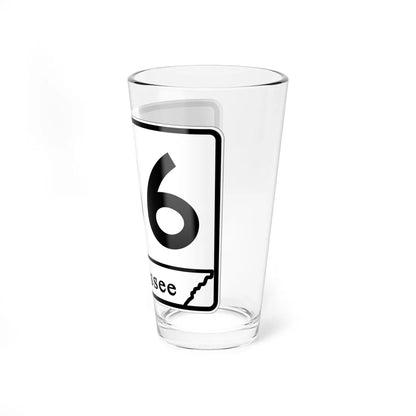 Tennessee 136 (Tennessee) (Road Sign) Pint Glass 16oz - Go Mug Yourself