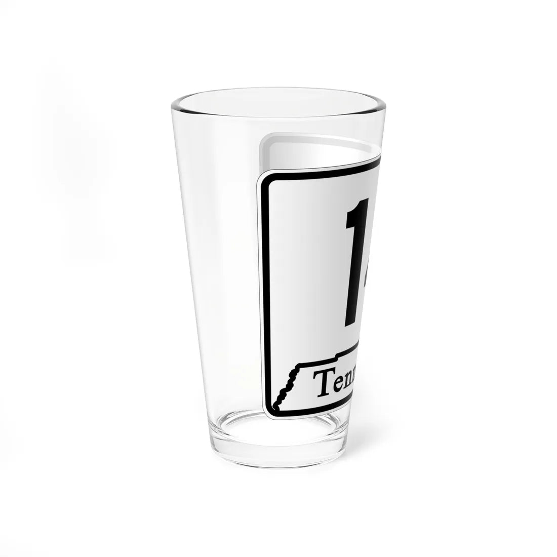 Tennessee 14 (Tennessee) (Road Sign) Pint Glass 16oz - Go Mug Yourself