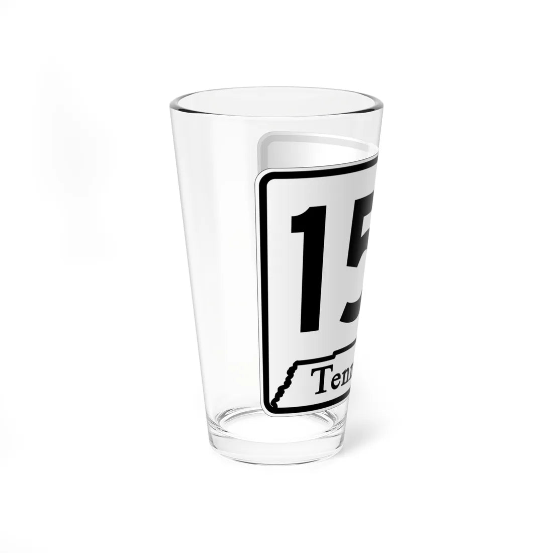 Tennessee 155 (Tennessee) (Road Sign) Pint Glass 16oz - Go Mug Yourself