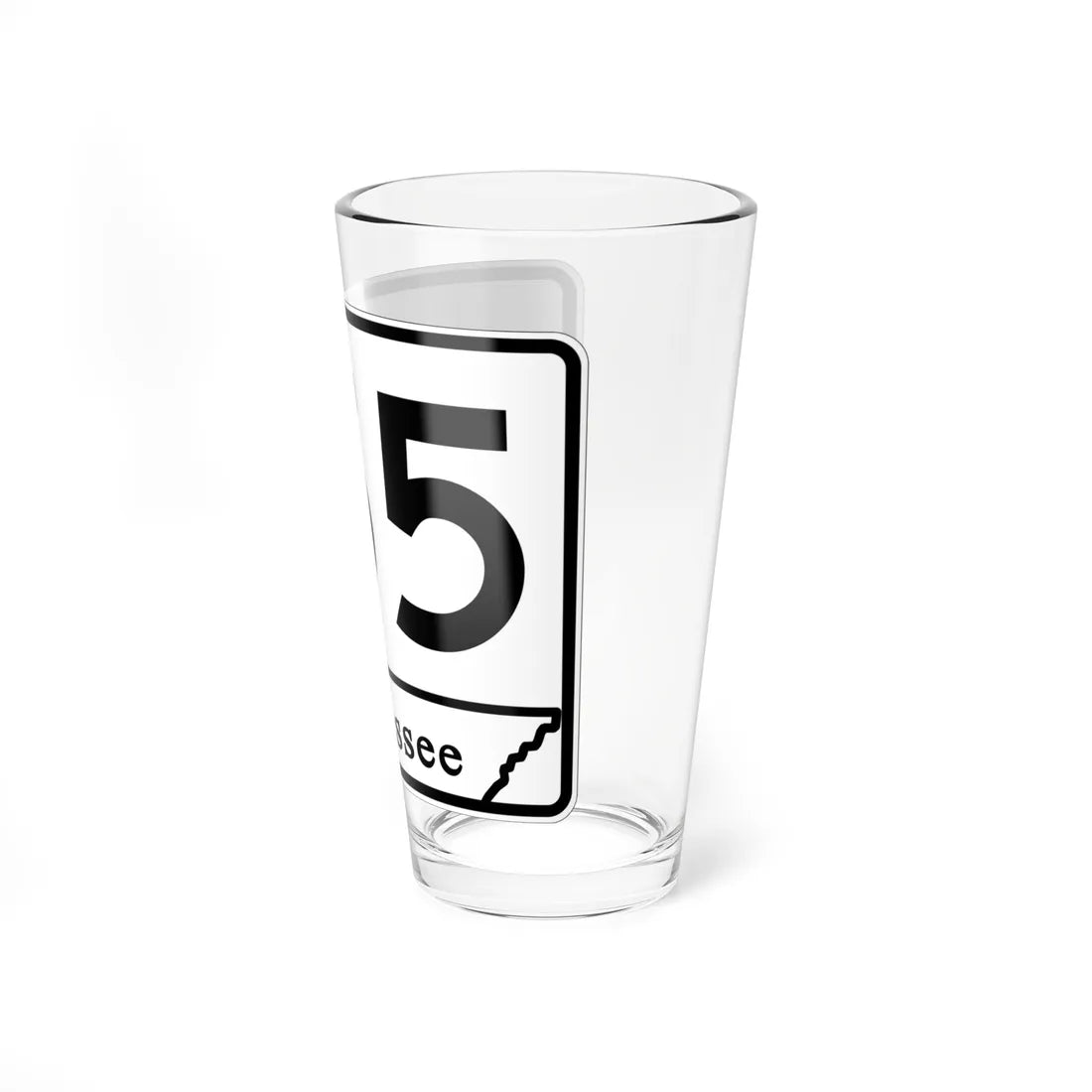 Tennessee 155 (Tennessee) (Road Sign) Pint Glass 16oz - Go Mug Yourself