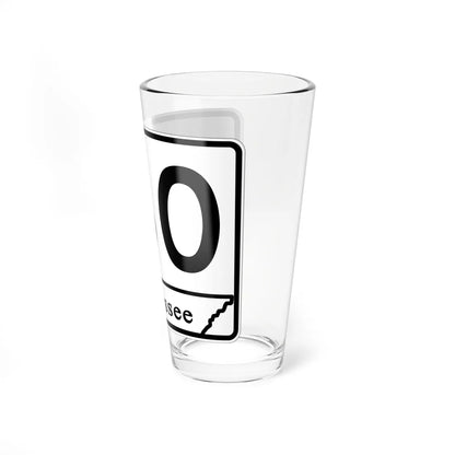 Tennessee 160 (Tennessee) (Road Sign) Pint Glass 16oz - Go Mug Yourself