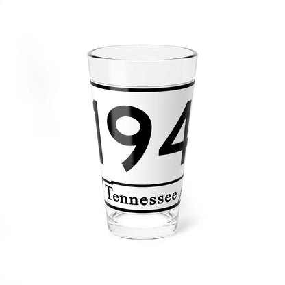 Tennessee 194 (Tennessee) (Road Sign) Pint Glass 16oz 16oz - Go Mug Yourself