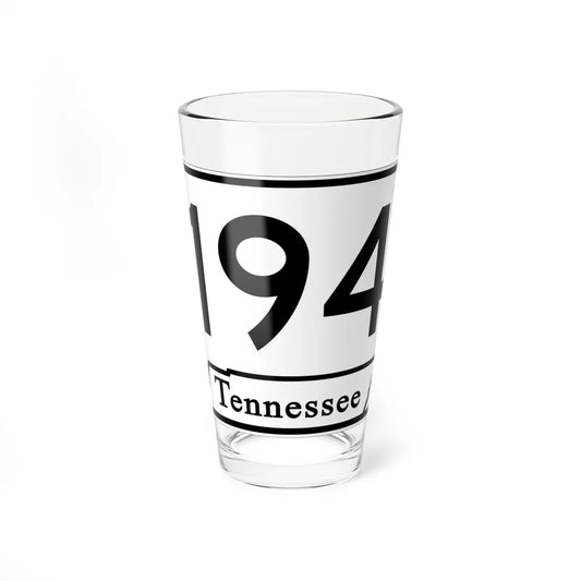 Tennessee 194 (Tennessee) (Road Sign) Pint Glass 16oz 16oz - Go Mug Yourself