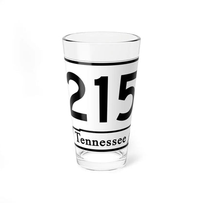 Tennessee 215 (Tennessee) (Road Sign) Pint Glass 16oz 16oz - Go Mug Yourself