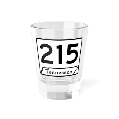 Tennessee 215 (Tennessee) (Road Sign) Shot Glass 1.5oz 1.5oz - Go Mug Yourself