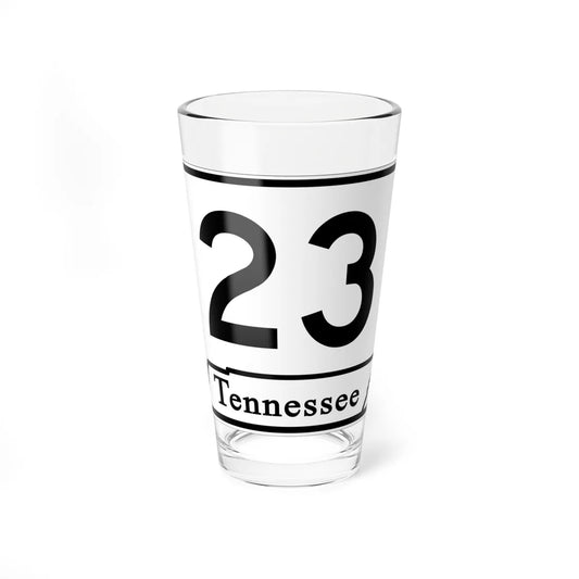 Tennessee 23 (Tennessee) (Road Sign) Pint Glass 16oz 16oz - Go Mug Yourself
