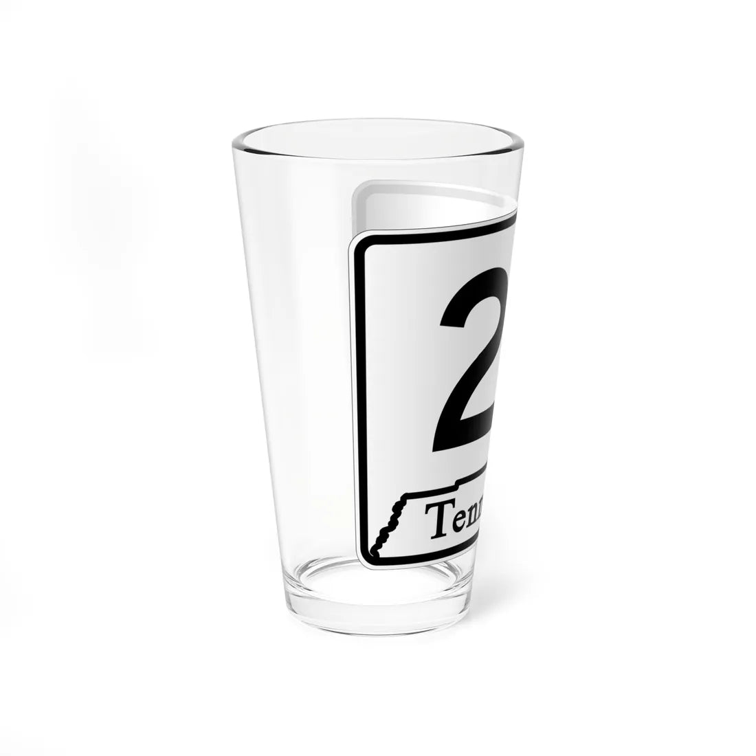 Tennessee 23 (Tennessee) (Road Sign) Pint Glass 16oz - Go Mug Yourself