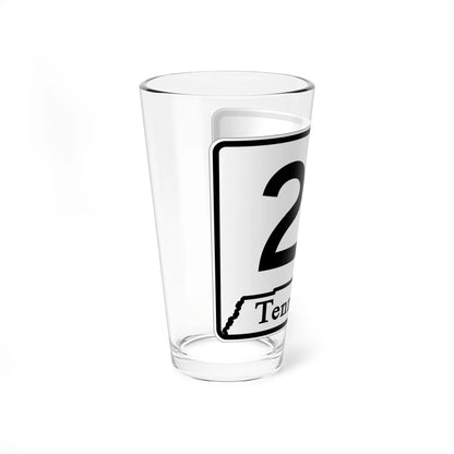 Tennessee 24 (Tennessee) (Road Sign) Pint Glass 16oz - Go Mug Yourself