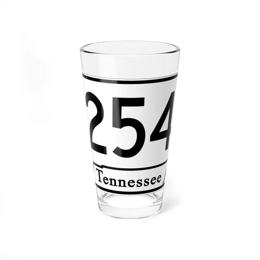 Tennessee 254 (Tennessee) (Road Sign) Pint Glass 16oz 16oz - Go Mug Yourself