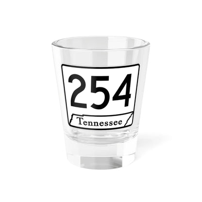 Tennessee 254 (Tennessee) (Road Sign) Shot Glass 1.5oz 1.5oz - Go Mug Yourself
