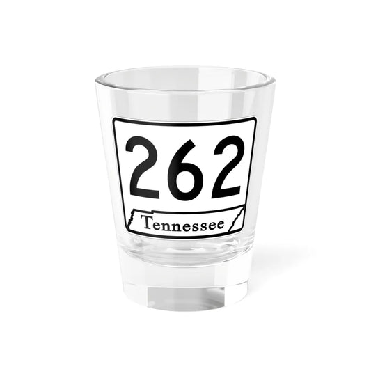 Tennessee 262 (Tennessee) (Road Sign) Shot Glass 1.5oz 1.5oz - Go Mug Yourself