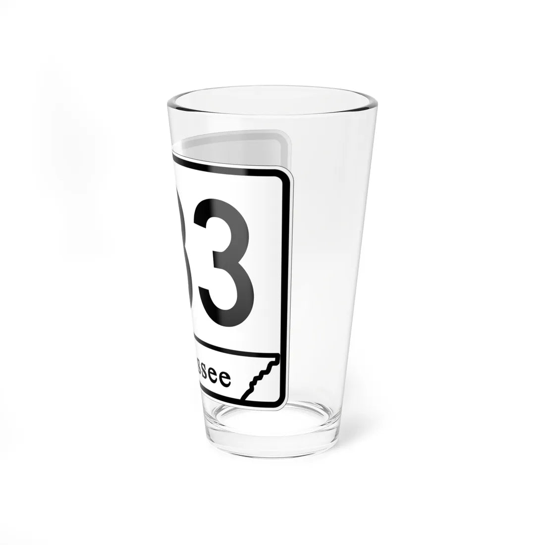 Tennessee 283 (Tennessee) (Road Sign) Pint Glass 16oz - Go Mug Yourself