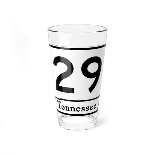 Tennessee 29 (Tennessee) (Road Sign) Pint Glass 16oz 16oz - Go Mug Yourself