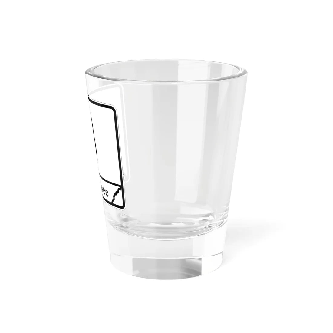 Tennessee 3 (Tennessee) (Road Sign) Shot Glass 1.5oz - Go Mug Yourself