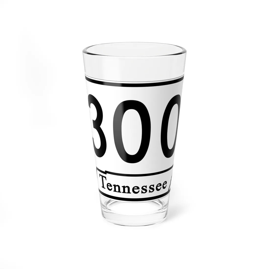 Tennessee 300 (Tennessee) (Road Sign) Pint Glass 16oz 16oz - Go Mug Yourself