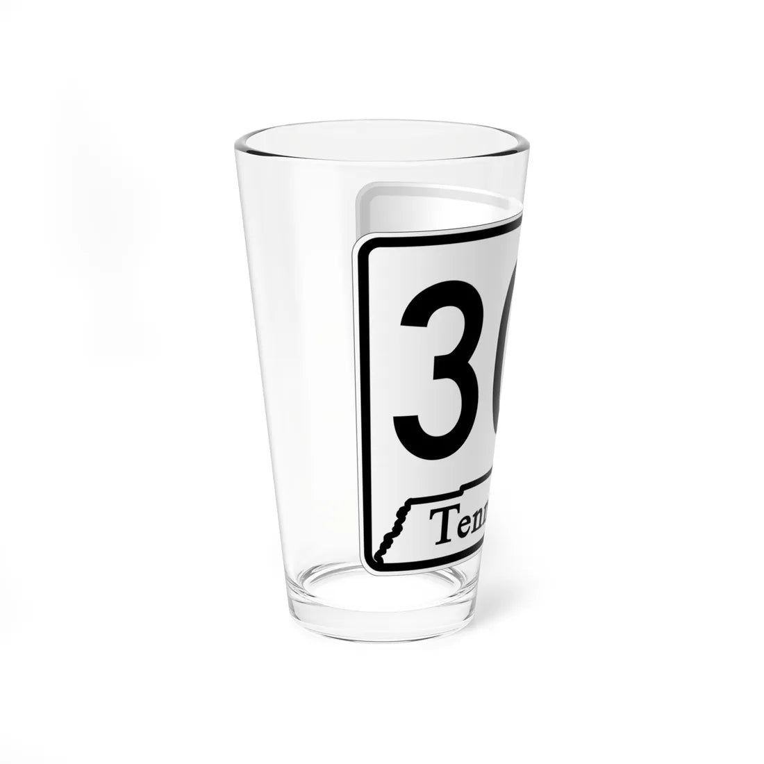 Tennessee 300 (Tennessee) (Road Sign) Pint Glass 16oz - Go Mug Yourself