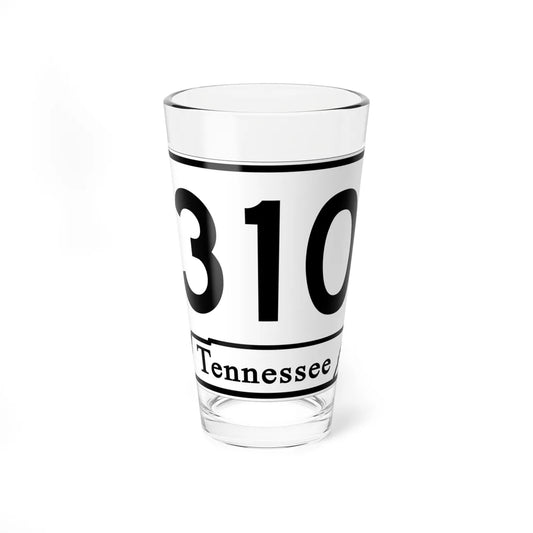 Tennessee 310 (Tennessee) (Road Sign) Pint Glass 16oz 16oz - Go Mug Yourself