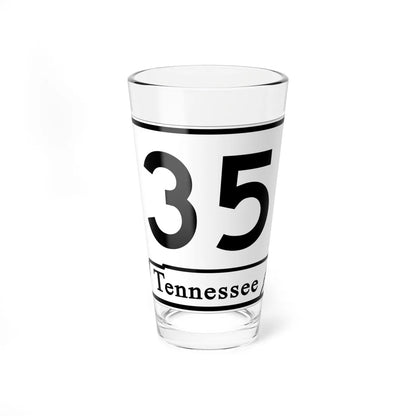 Tennessee 35 (Tennessee) (Road Sign) Pint Glass 16oz 16oz - Go Mug Yourself