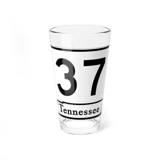 Tennessee 37 (Tennessee) (Road Sign) Pint Glass 16oz 16oz - Go Mug Yourself
