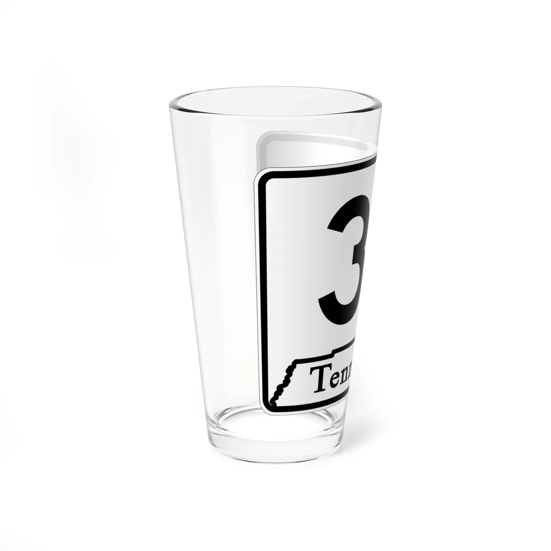 Tennessee 37 (Tennessee) (Road Sign) Pint Glass 16oz - Go Mug Yourself