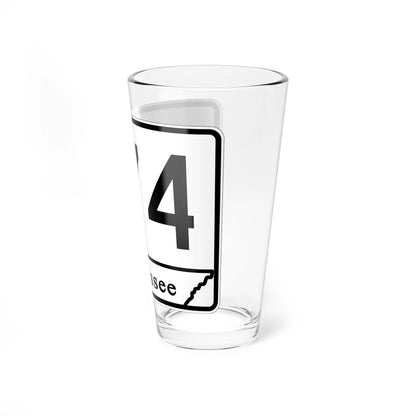 Tennessee 374 (Tennessee) (Road Sign) Pint Glass 16oz - Go Mug Yourself