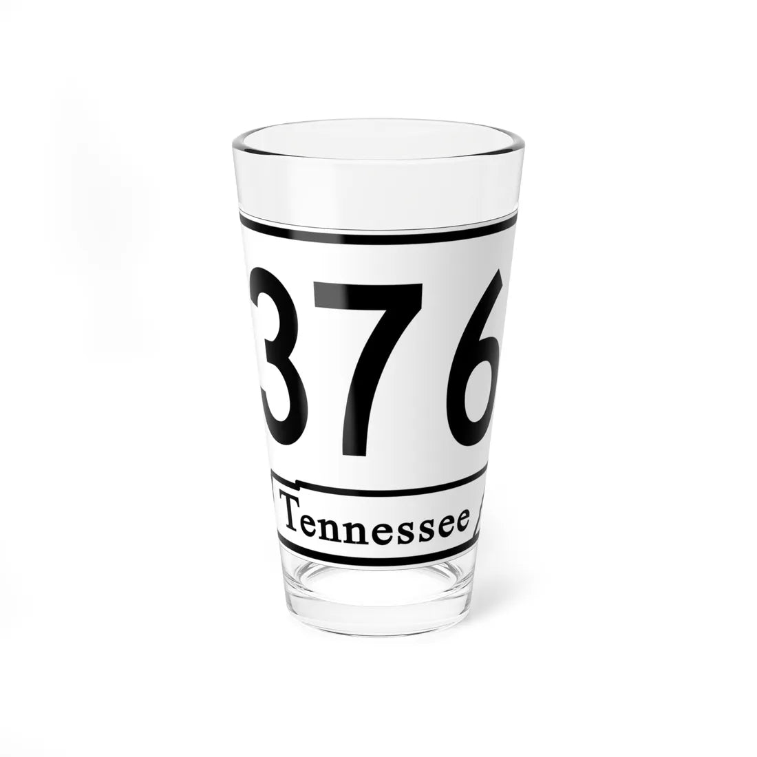 Tennessee 376 (Tennessee) (Road Sign) Pint Glass 16oz 16oz - Go Mug Yourself