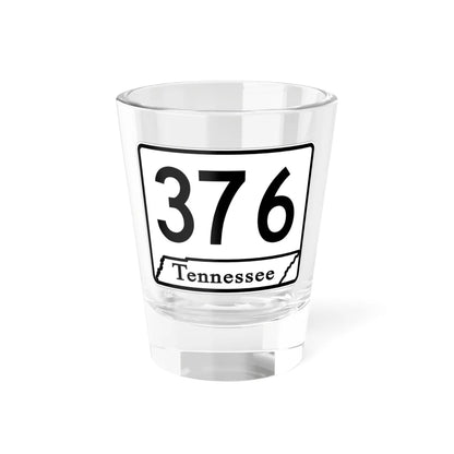 Tennessee 376 (Tennessee) (Road Sign) Shot Glass 1.5oz 1.5oz - Go Mug Yourself