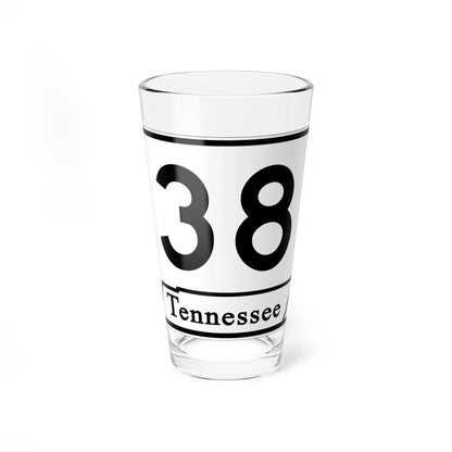 Tennessee 38 (Tennessee) (Road Sign) Pint Glass 16oz 16oz - Go Mug Yourself