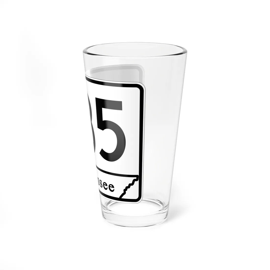 Tennessee 385 (Tennessee) (Road Sign) Pint Glass 16oz - Go Mug Yourself