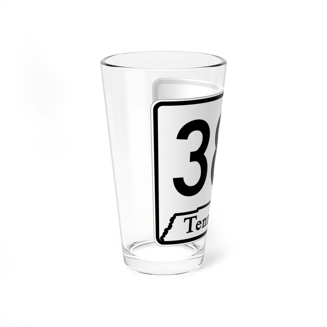 Tennessee 386 (Tennessee) (Road Sign) Pint Glass 16oz - Go Mug Yourself