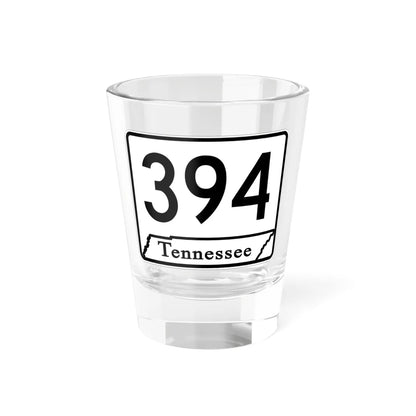 Tennessee 394 (Tennessee) (Road Sign) Shot Glass 1.5oz 1.5oz - Go Mug Yourself