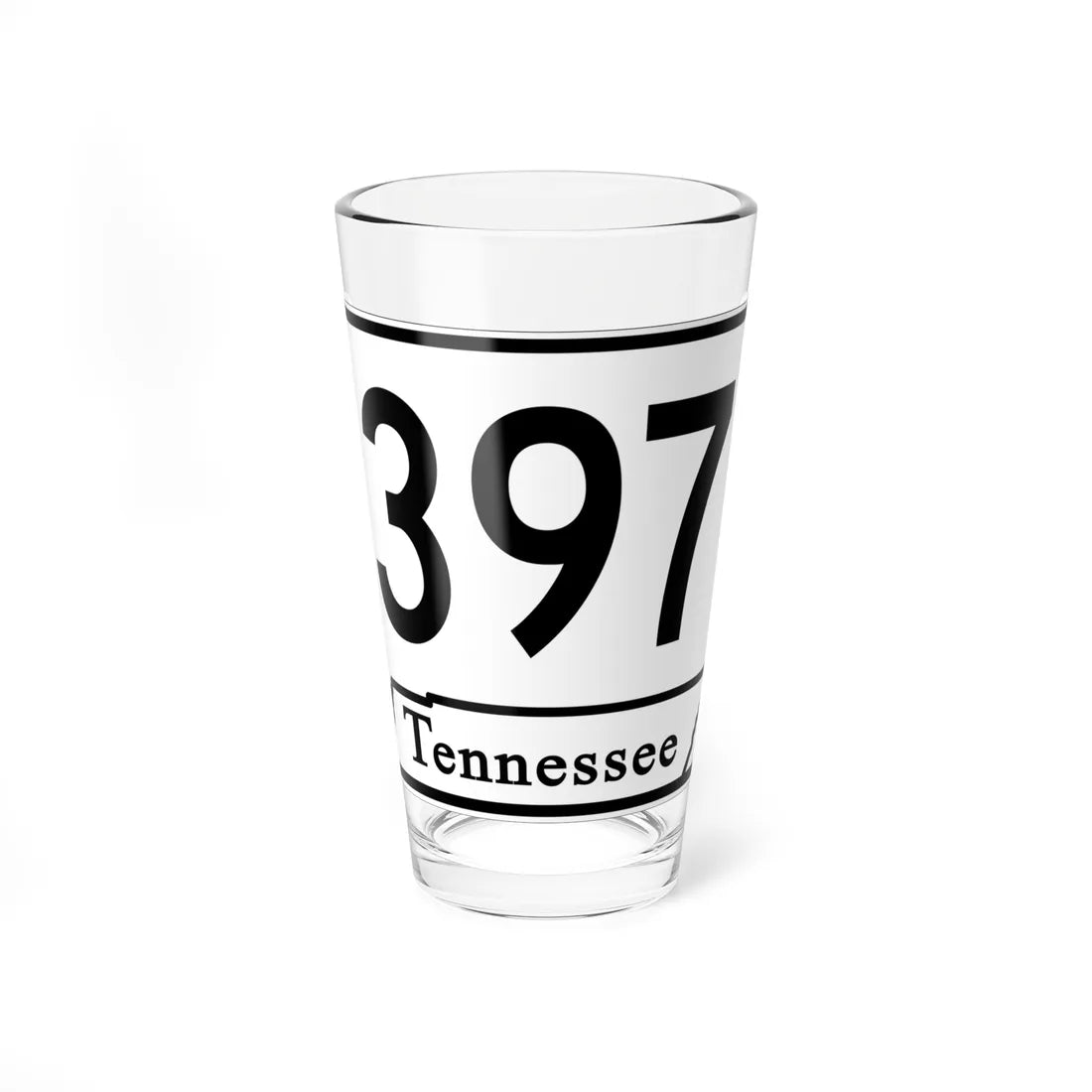 Tennessee 397 (Tennessee) (Road Sign) Pint Glass 16oz 16oz - Go Mug Yourself