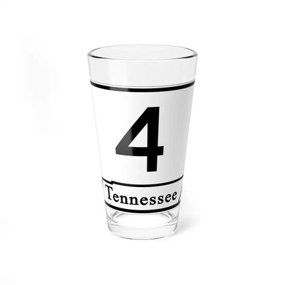 Tennessee 4 (Tennessee) (Road Sign) Pint Glass 16oz 16oz - Go Mug Yourself