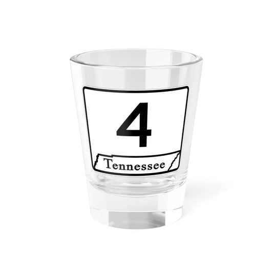 Tennessee 4 (Tennessee) (Road Sign) Shot Glass 1.5oz 1.5oz - Go Mug Yourself