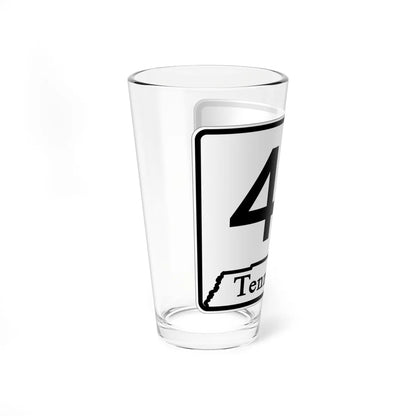 Tennessee 40 (Tennessee) (Road Sign) Pint Glass 16oz - Go Mug Yourself