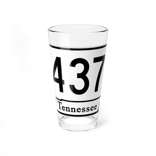 Tennessee 437 (Tennessee) (Road Sign) Pint Glass 16oz 16oz - Go Mug Yourself