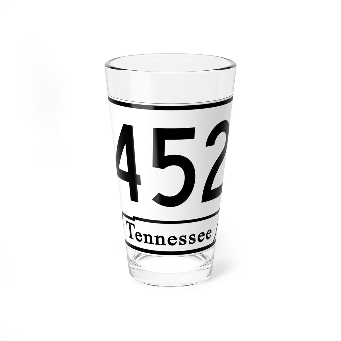 Tennessee 452 (Tennessee) (Road Sign) Pint Glass 16oz 16oz - Go Mug Yourself