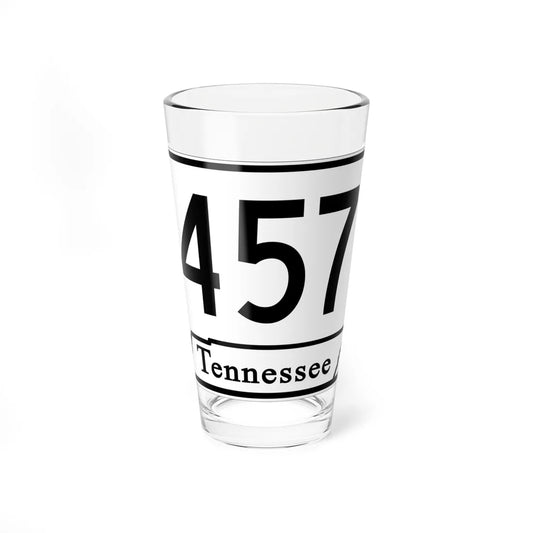 Tennessee 457 (Tennessee) (Road Sign) Pint Glass 16oz 16oz - Go Mug Yourself