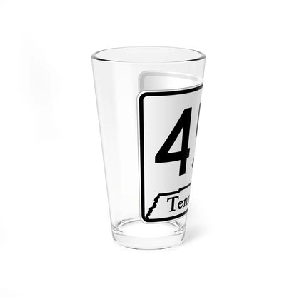 Tennessee 457 (Tennessee) (Road Sign) Pint Glass 16oz - Go Mug Yourself
